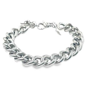 Bracciale in argento groumette